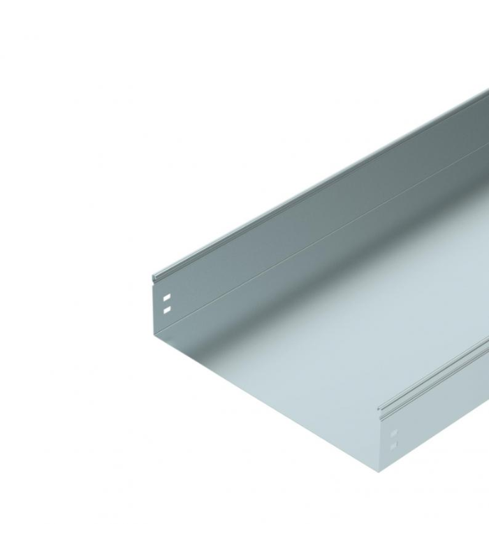 GKS FL 140 FS OBO Un-Perforated Cable Tray 100 X 400 Strip Galvanized-6480025 - Image 1